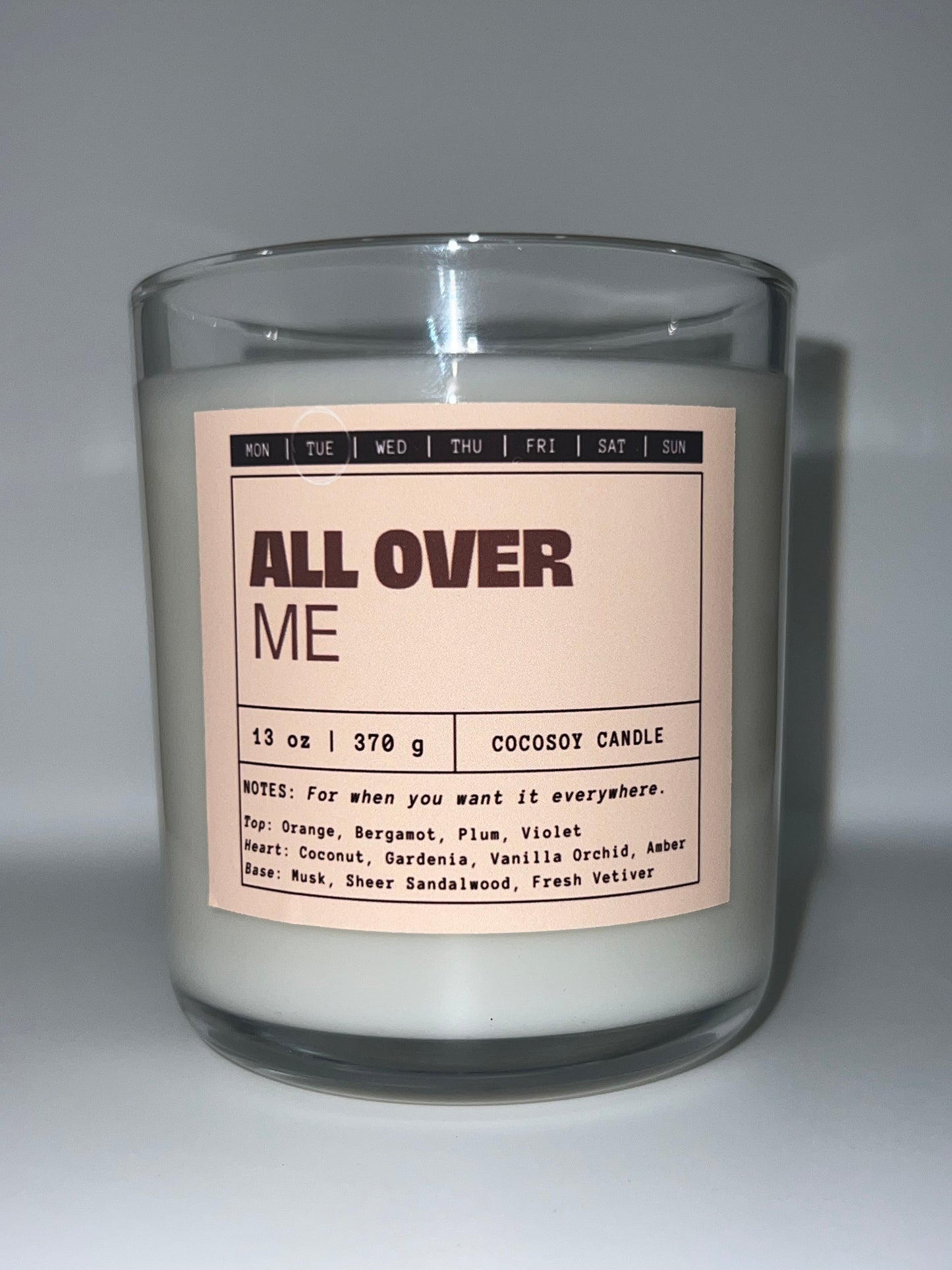 ALL OVER ME - Tuesday | Citrus | Floral