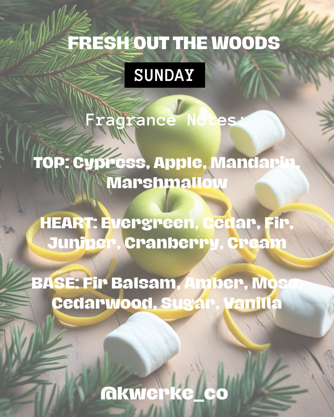 FRESH OUT THE WOODS - Sunday | Herbal | Fresh