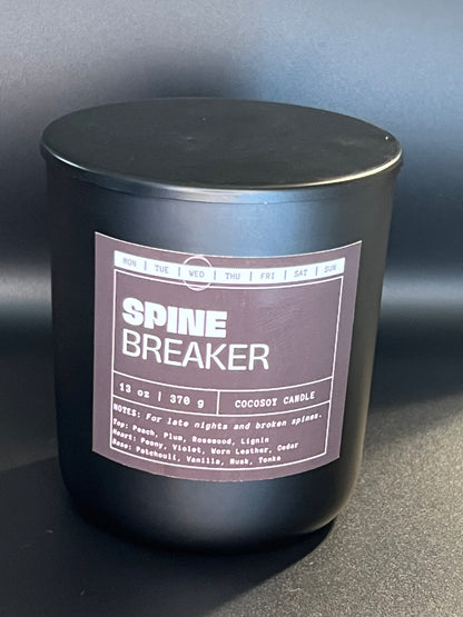 SPINE BREAKER - Wednesday | Woody | Leather