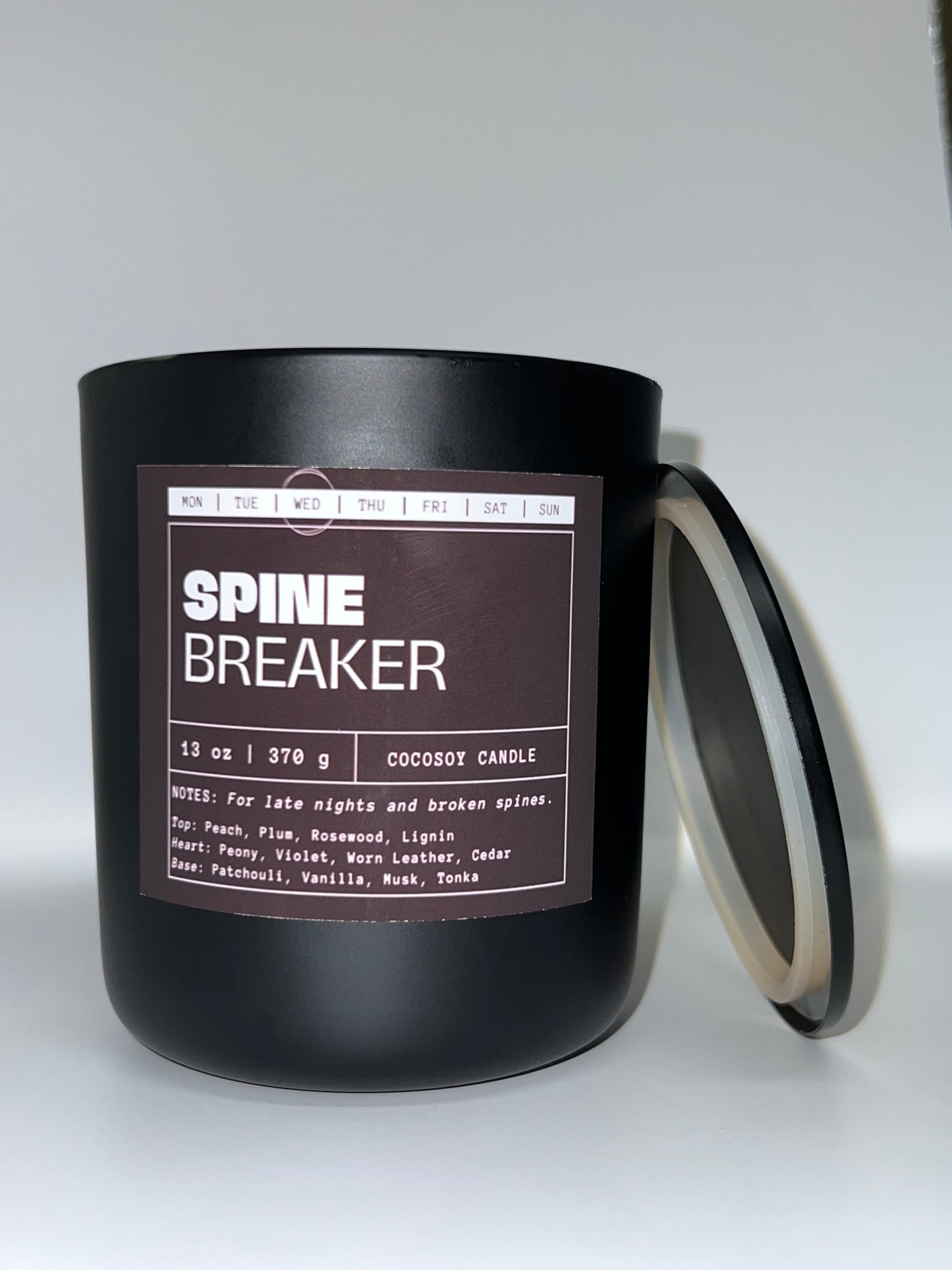 SPINE BREAKER - Wednesday | Woody | Leather