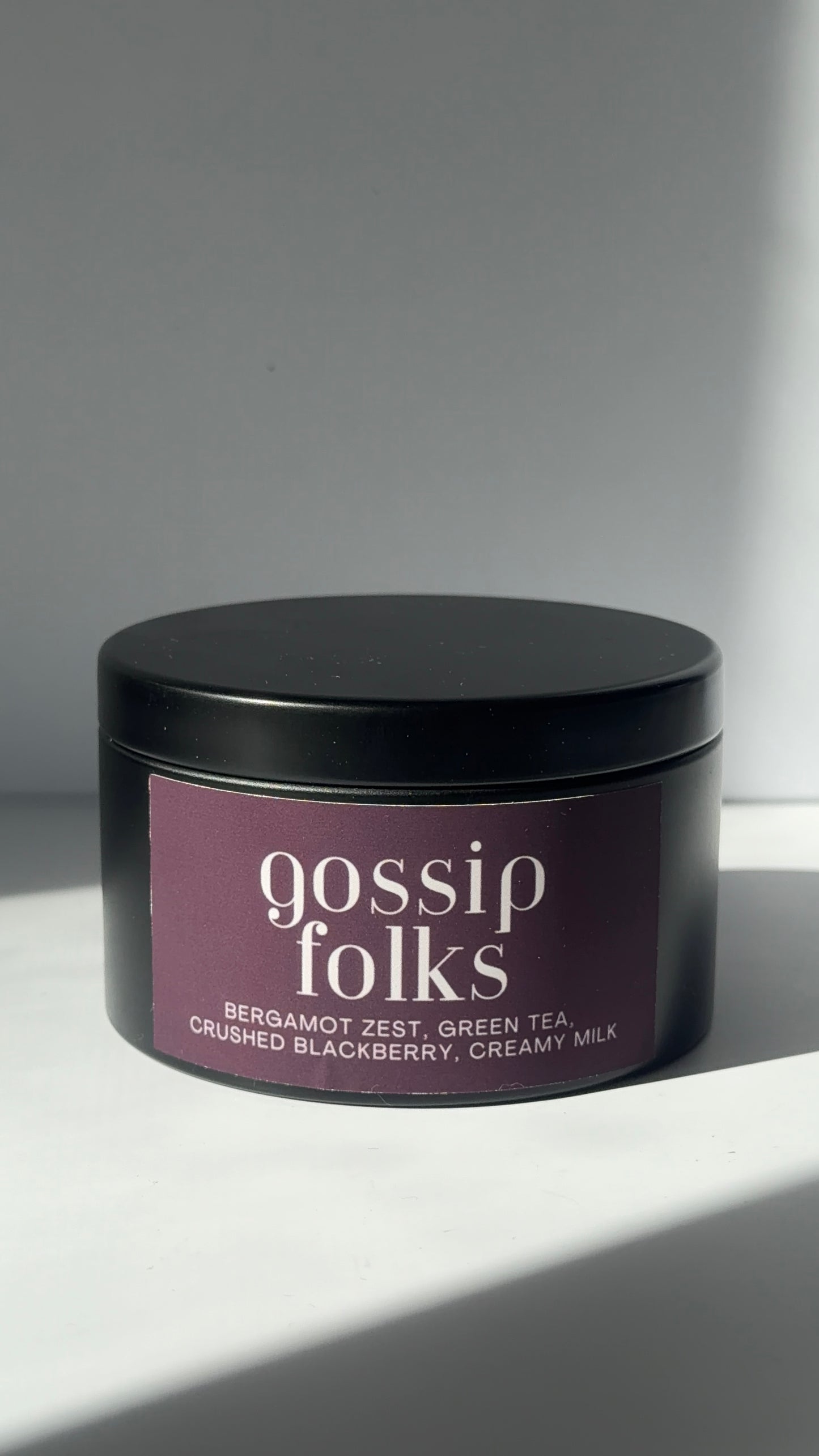 GOSSIP FOLKS | Blackberry Matcha