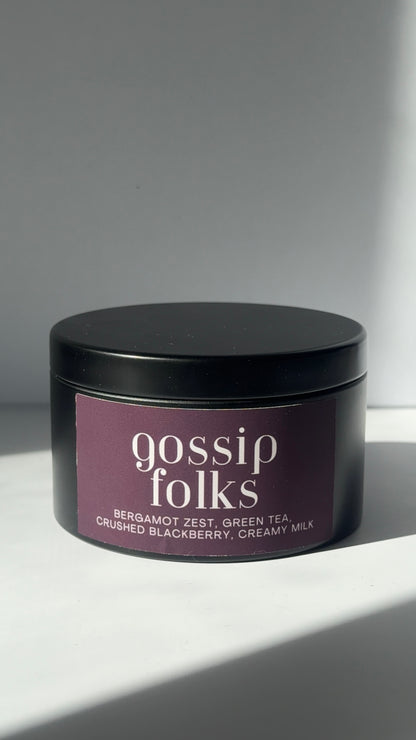 GOSSIP FOLKS | Blackberry Matcha