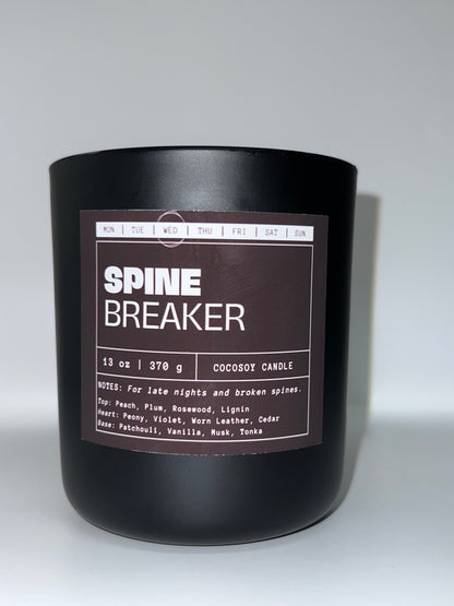 SPINE BREAKER - Wednesday | Woody | Leather