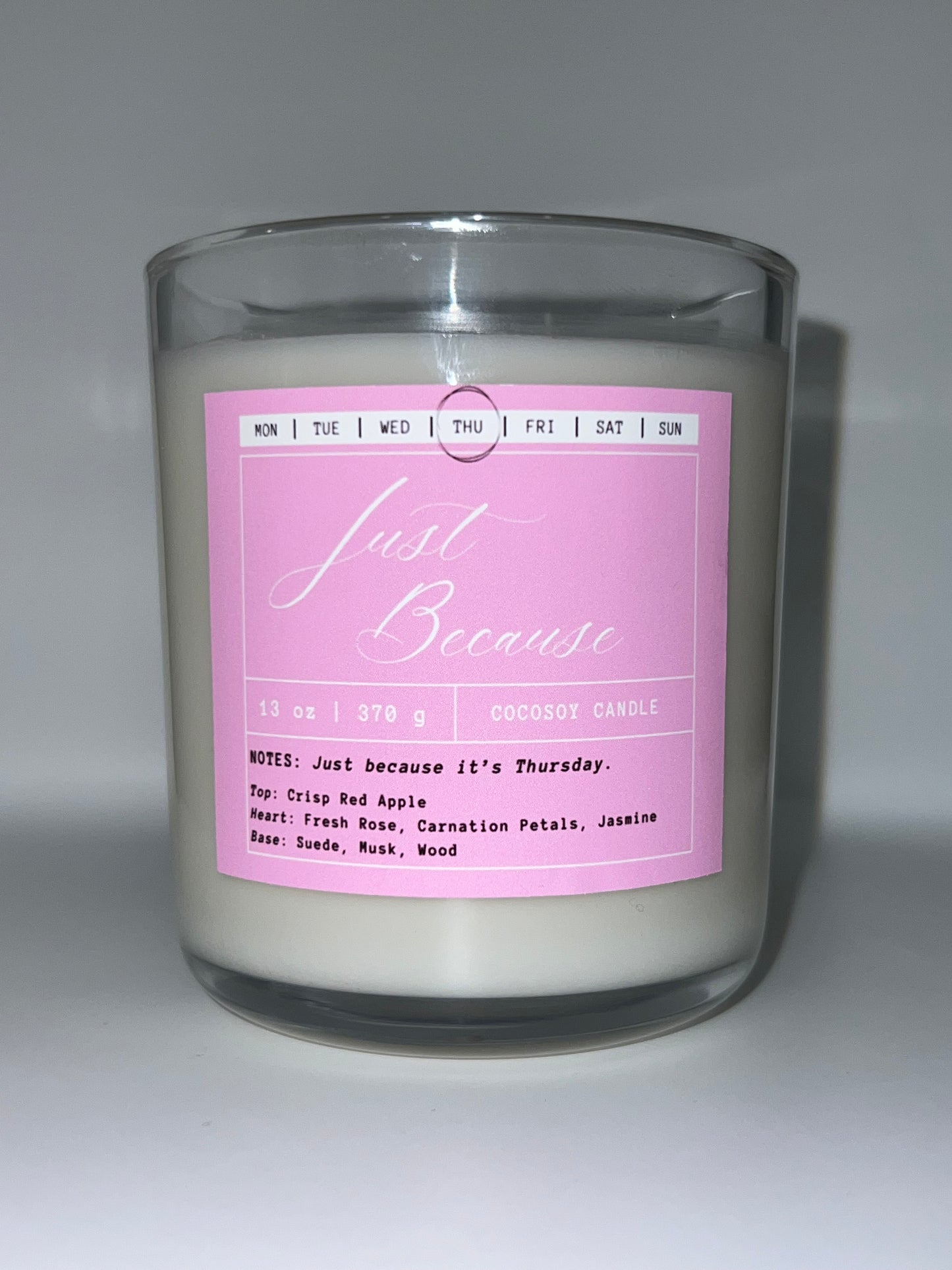 JUST BECAUSE - Thursday | Floral | Musk