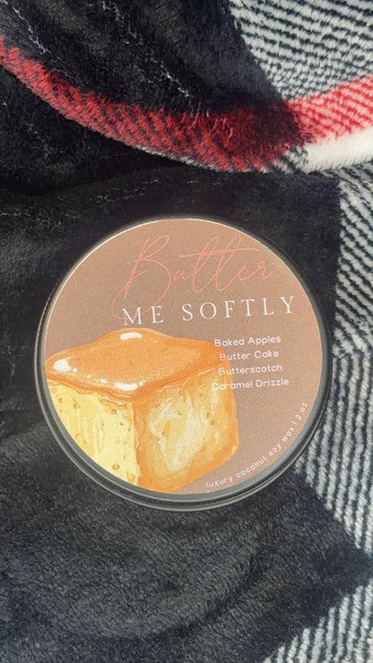 Homey Fall Mini Candle Sample | 2 oz Tin