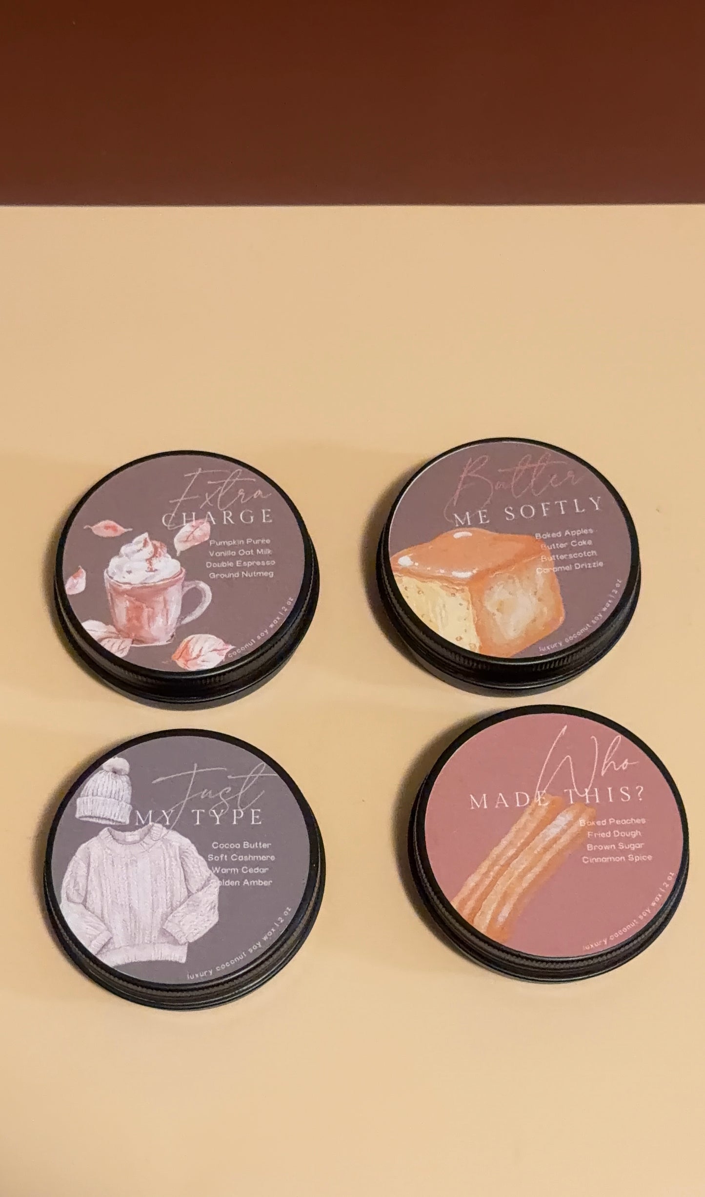 Seasonal Candle Sampler | 2 oz Tin