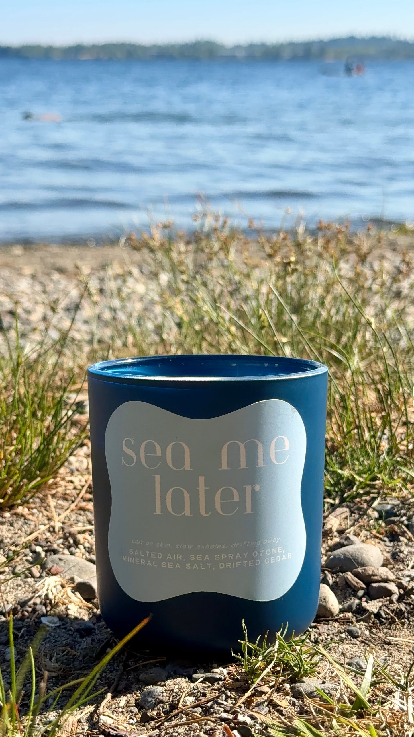 Ocean Air Coconut Soy Candle | Sea Me Later