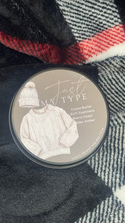 Homey Fall Mini Candle Sample | 2 oz Tin