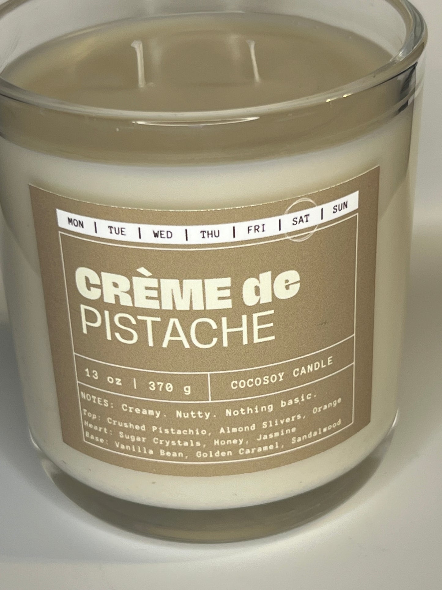 CRÈME DE PISTACHE - Saturday | Gourmand | Nutty