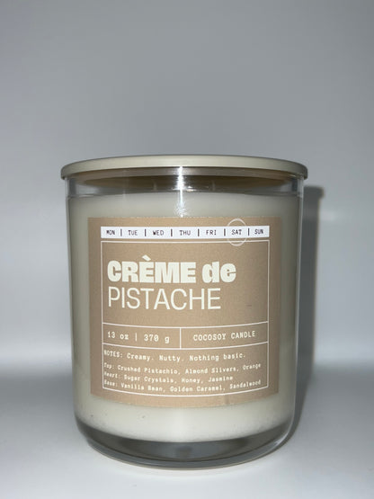 CRÈME DE PISTACHE - Saturday | Gourmand | Nutty