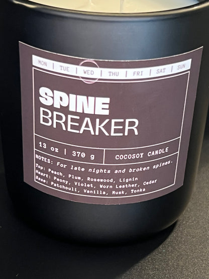 SPINE BREAKER - Wednesday | Woody | Leather