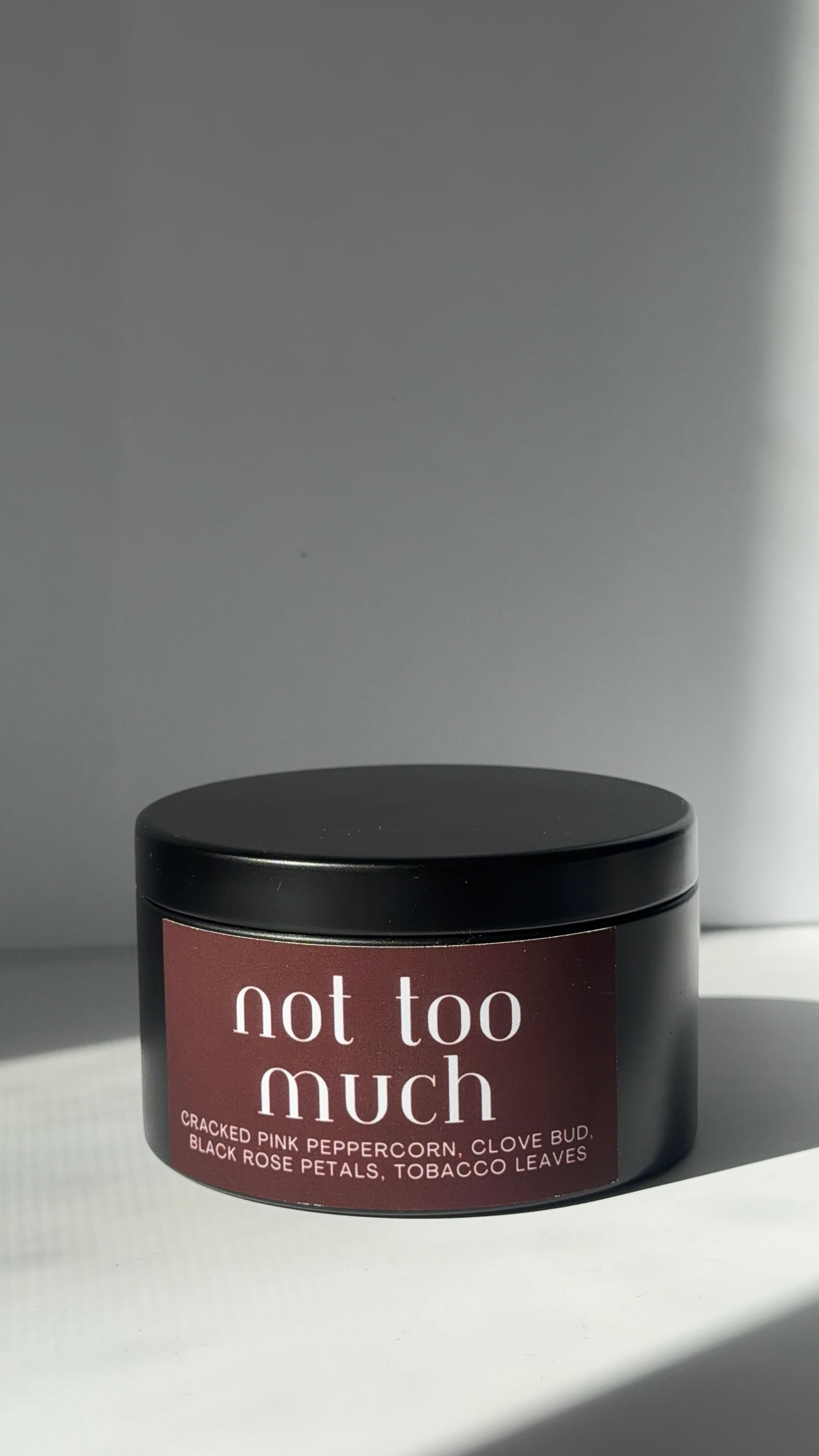 TRAVEL TIN CANDLE