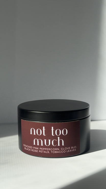 TRAVEL TIN CANDLE