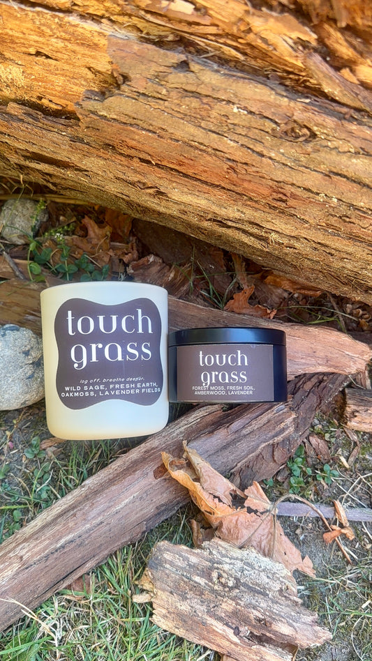 Sage Moss Coconut Soy Candle | Touch Grass