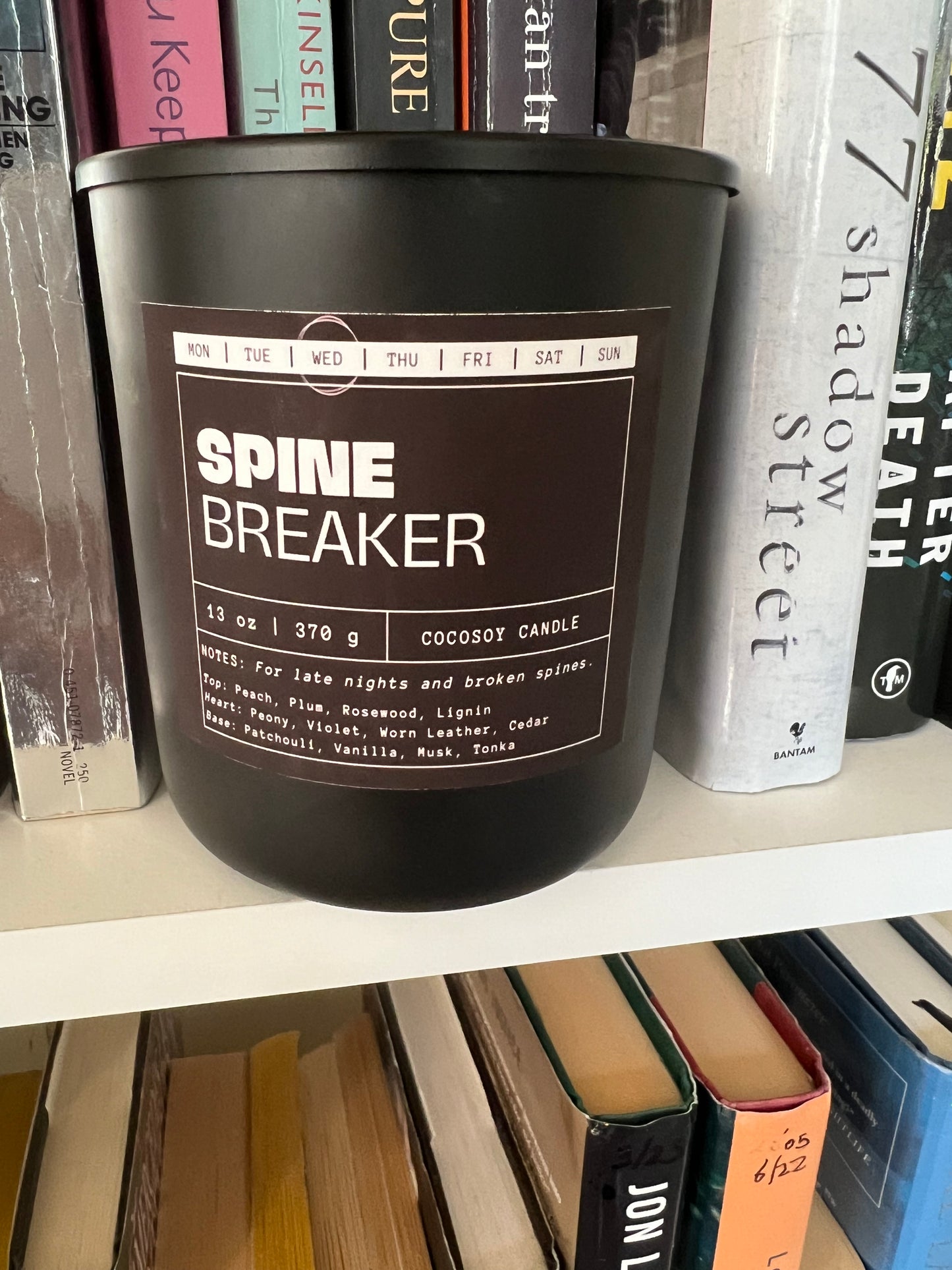 SPINE BREAKER - Wednesday | Woody | Leather