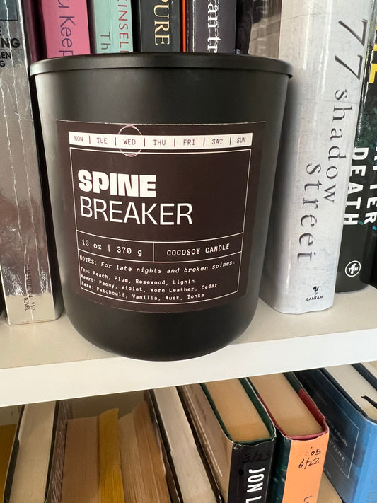 SPINE BREAKER - Wednesday | Woody | Leather