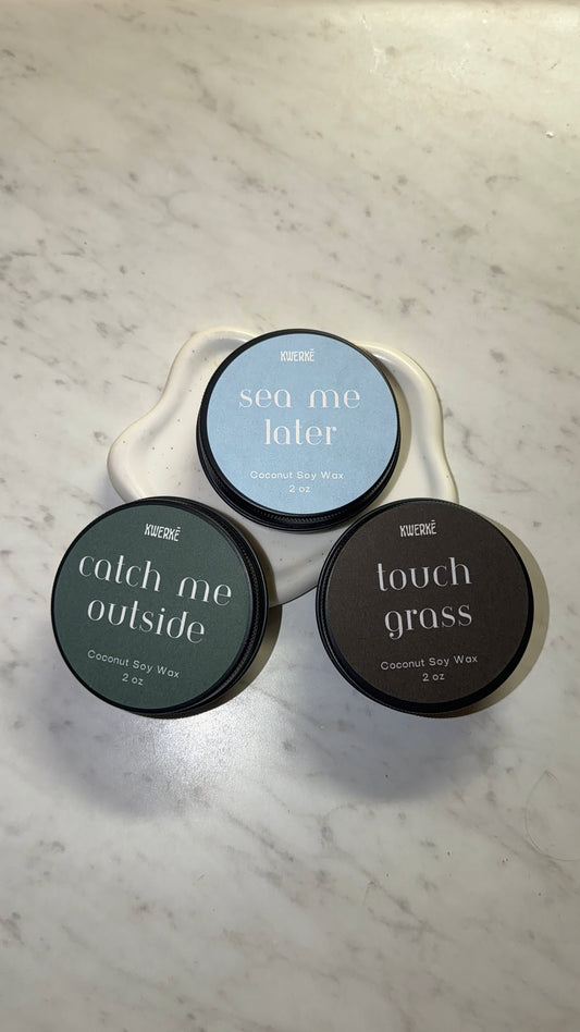 Mini Candle Sample Discovery Set | 2 oz Tins