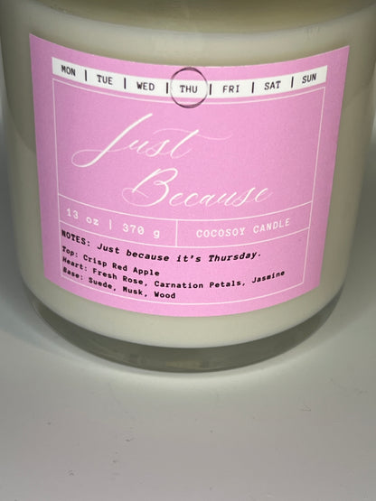 JUST BECAUSE - Thursday | Floral | Musk