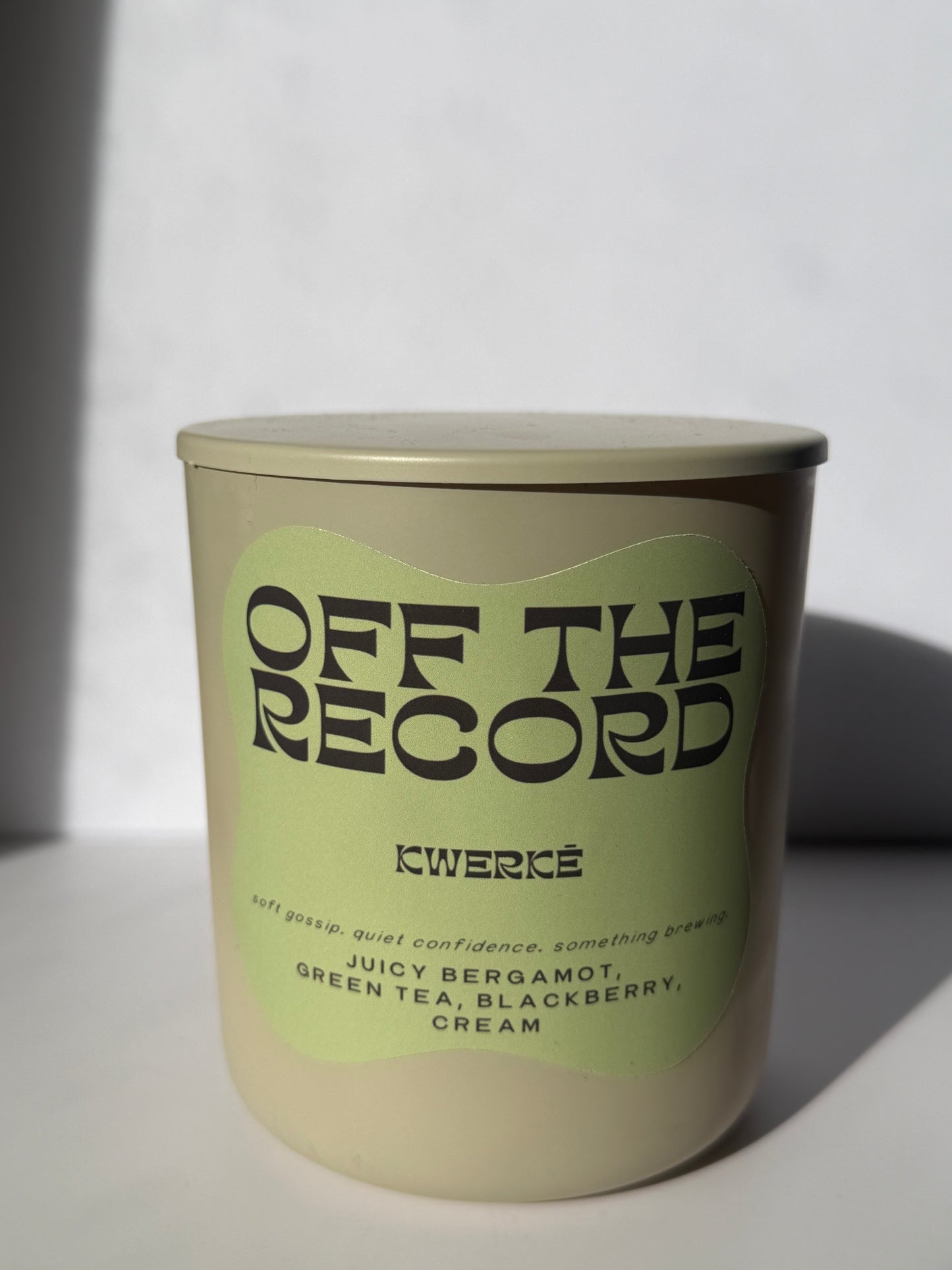 OFF THE RECORD | Citrus Tea